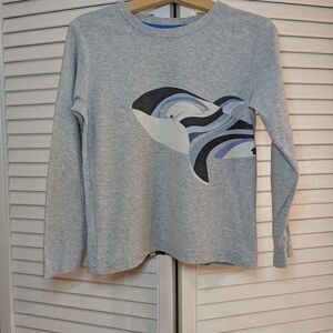 Tea Collection Whale Long Sleeve Shirt, 4T